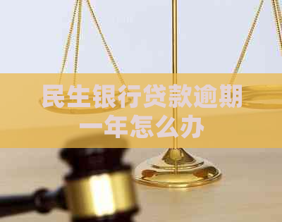 民生银行贷款逾期一年怎么办