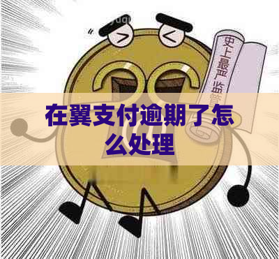 在翼支付逾期了怎么处理