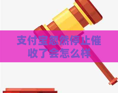 支付宝忽然停止了会怎么样