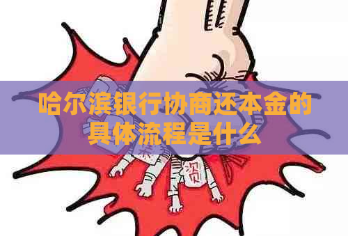 哈尔滨银行协商还本金的具体流程是什么