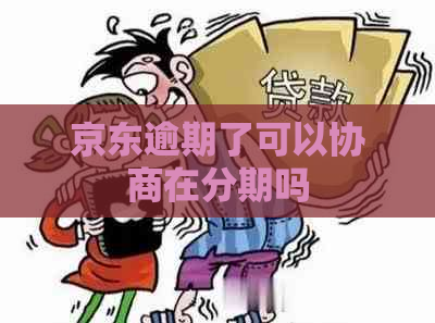 京东逾期了可以协商在分期吗