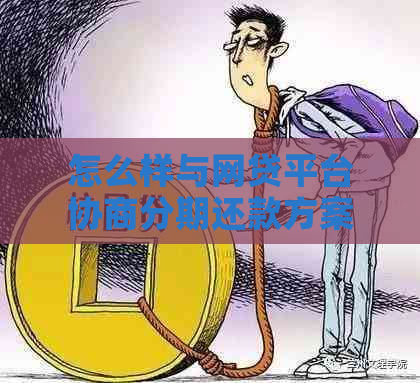 怎么样与网贷平台协商分期还款方案