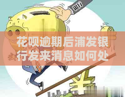 花呗逾期后浦发银行发来消息如何处理