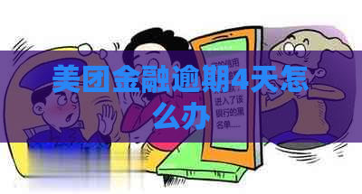 美团金融逾期4天怎么办