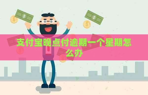 支付宝晚点付逾期一个星期怎么办