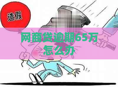 网商贷逾期65万怎么办