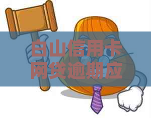 白山信用卡网贷逾期应该怎么处理