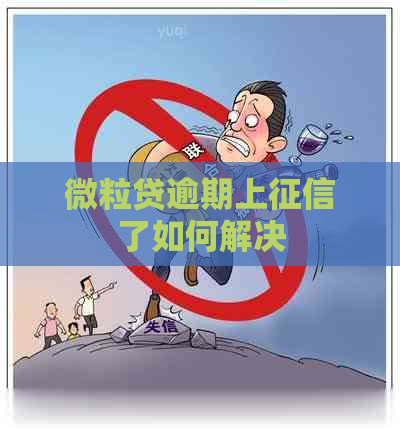 微粒贷逾期上了如何解决