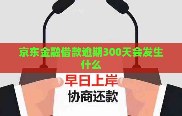 京东金融借款逾期300天会发生什么