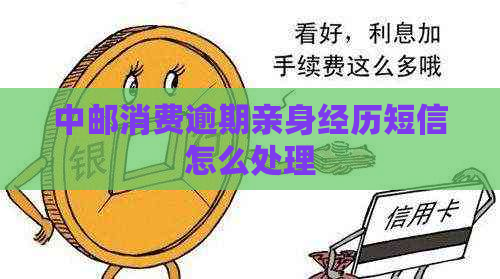 中邮消费逾期亲身经历短信怎么处理