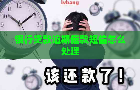 银行贷款逾期催款短信怎么处理