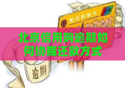 北京信用购逾期如何协商还款方式