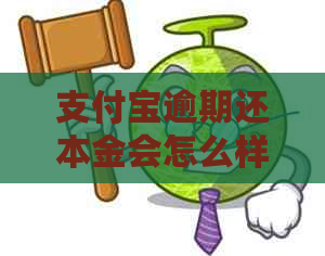 支付宝逾期还本金会怎么样