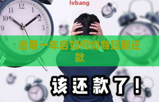 逾期一年后如何协商延期还款