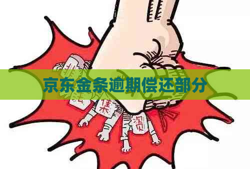 京东金条逾期偿还部分