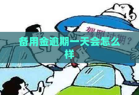 备用金逾期一天会怎么样