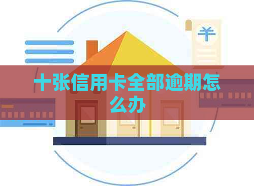 十张信用卡全部逾期怎么办