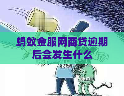 蚂蚁金服网商贷逾期后会发生什么