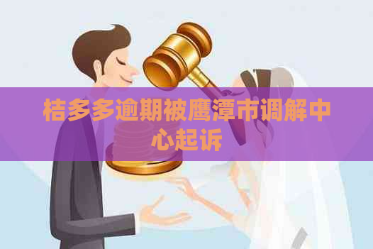 桔多多逾期被鹰潭市调解中心起诉