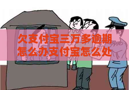 欠支付宝三万多逾期怎么办支付宝怎么处理