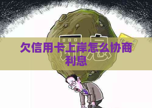 欠信用卡上岸怎么协商利息