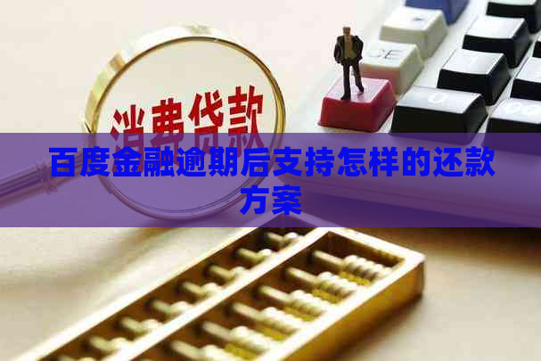 百度金融逾期后支持怎样的还款方案