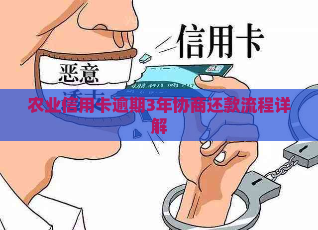 农业信用卡逾期3年协商还款流程详解