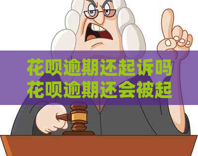 花呗逾期还起诉吗花呗逾期还会被起诉吗