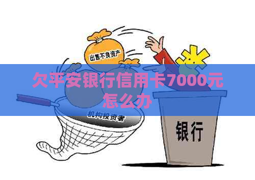 欠平安银行信用卡7000元怎么办