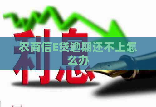 农商信E贷逾期还不上怎么办