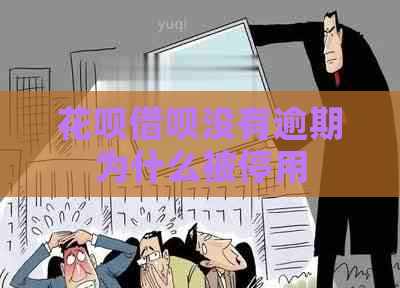 花呗借呗没有逾期为什么被停用