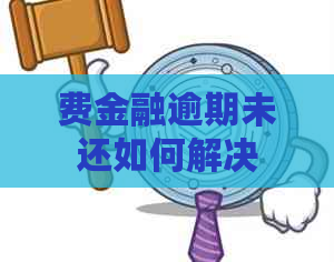 费金融逾期未还如何解决