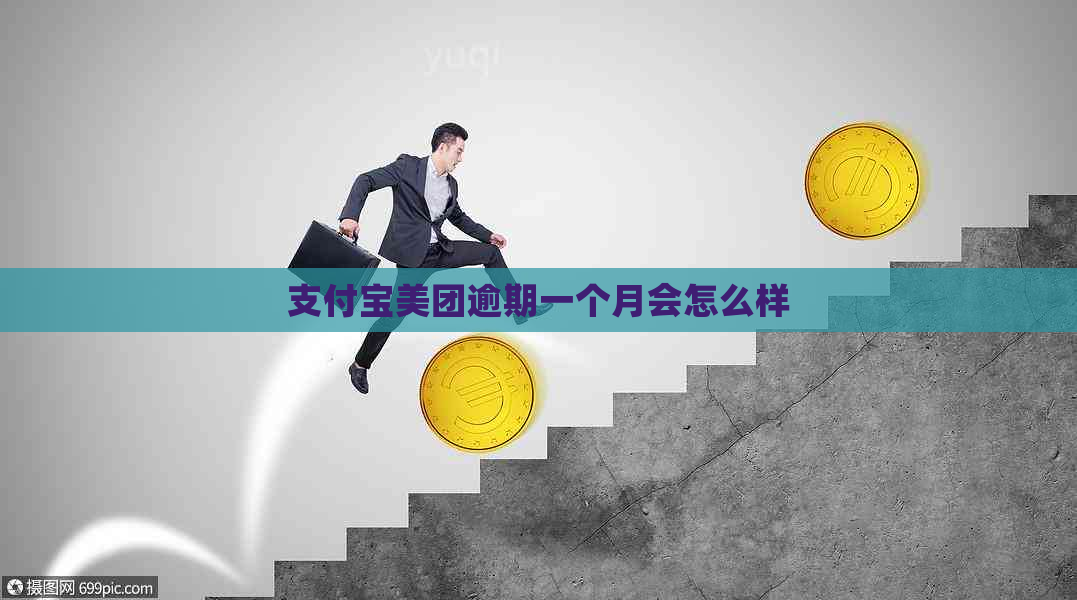 支付宝美团逾期一个月会怎么样