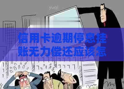 信用卡逾期停息挂账无力偿还应该怎么处理