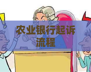 农业银行起诉流程