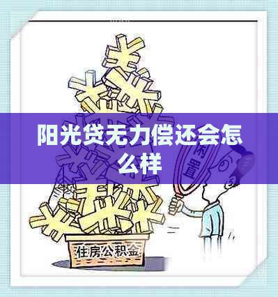 阳光贷无力偿还会怎么样