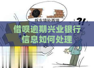 借呗逾期兴业银行信息如何处理