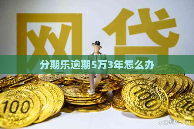 逾期5万3年怎么办