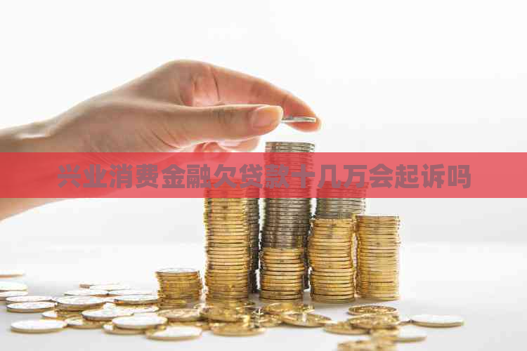 兴业消费金融欠贷款十几万会起诉吗