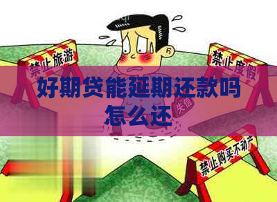 好期贷能延期还款吗怎么还