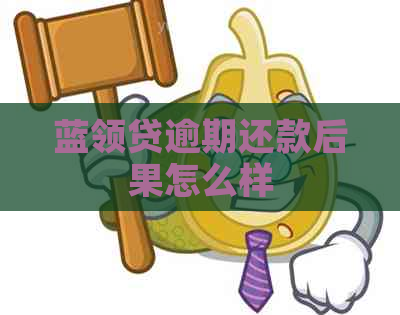 蓝领贷逾期还款后果怎么样