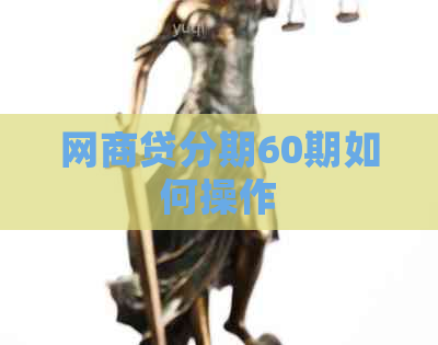 网商贷分期60期如何操作