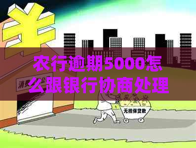 农行逾期5000怎么跟银行协商处理