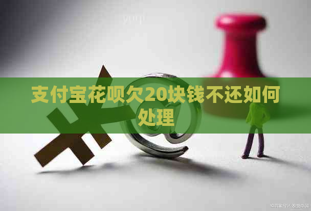 支付宝花呗欠20块钱不还如何处理