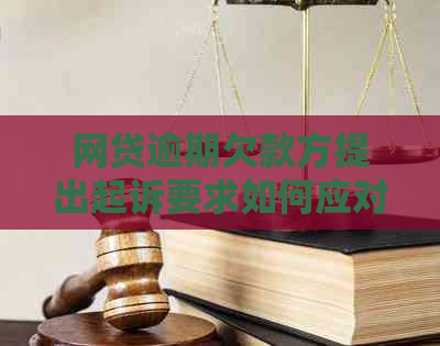 网贷逾期欠款方提出起诉要求如何应对