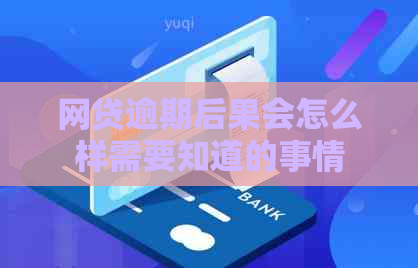 网贷逾期后果会怎么样需要知道的事情