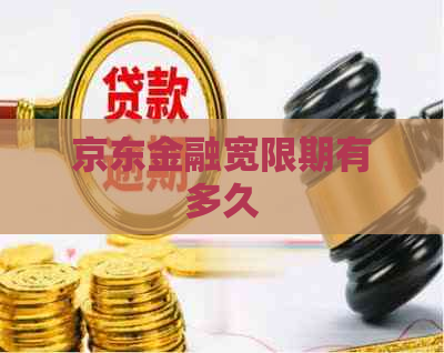 京东金融宽限期有多久