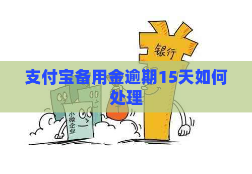 支付宝备用金逾期15天如何处理