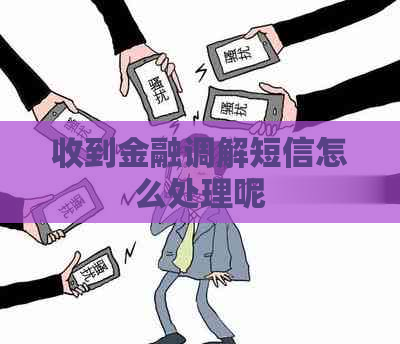 收到金融调解短信怎么处理呢