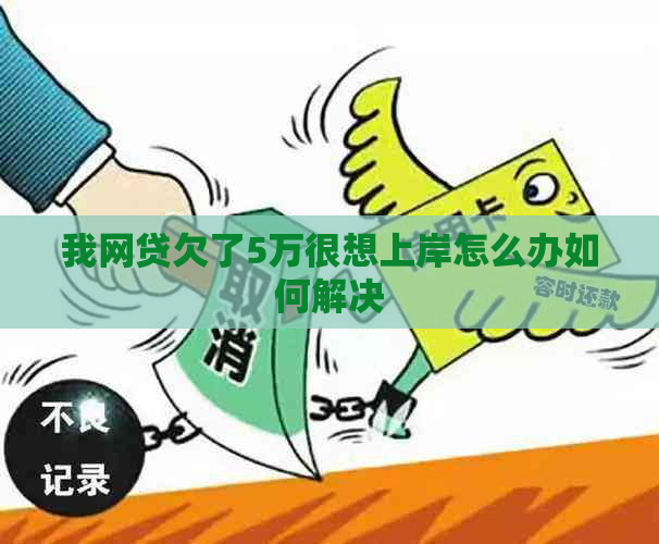 我网贷欠了5万很想上岸怎么办如何解决